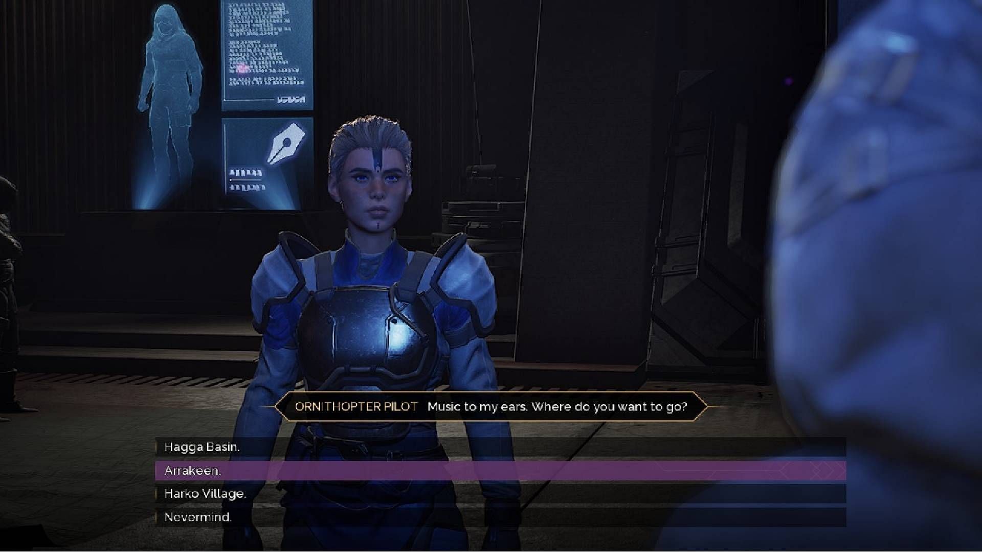 Interact with Ornithopter Pilot (Image via Funcom)